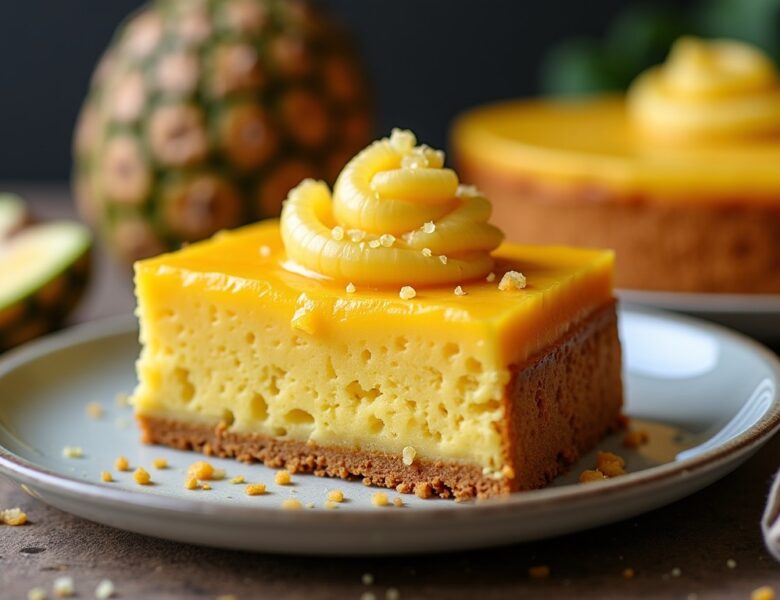 Délicieux gâteau moelleux à l’ananas : une recette rapide et savoureuse à réaliser chez soi