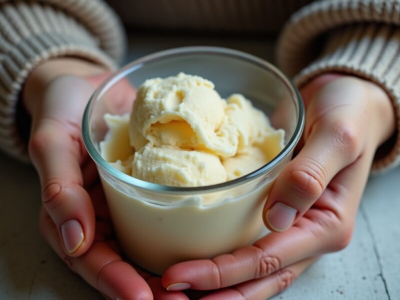 Créez votre glace maison à la noix de coco : recette simple et ultra onctueuse