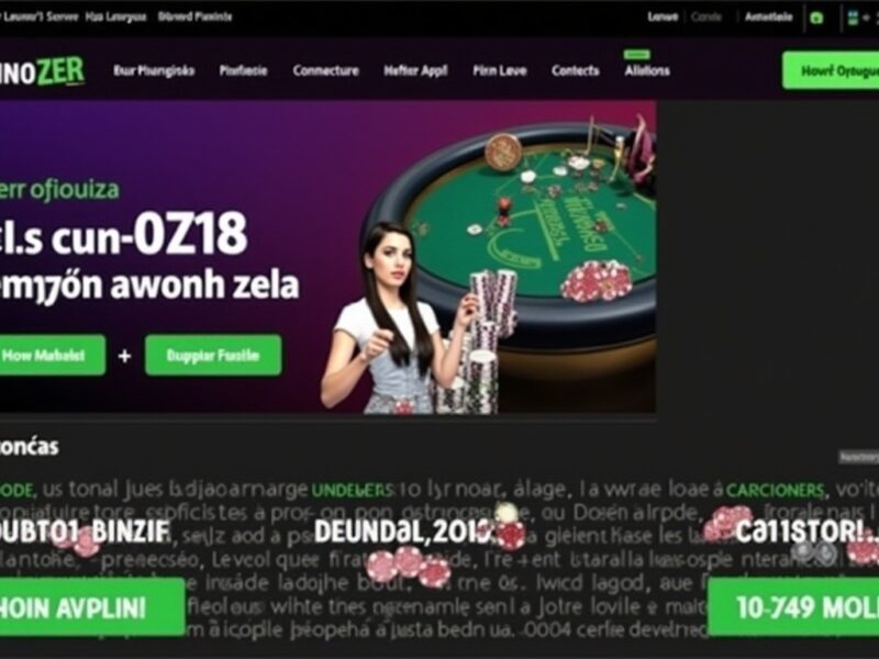 Analyse détaillée de Casinozer : Le site de jeux incontournable pour les joueurs français