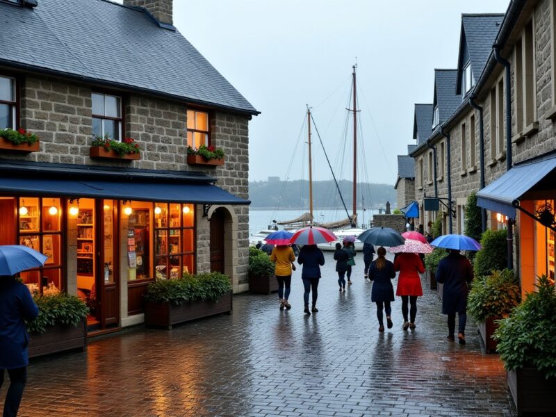 Audierne sous la pluie : découvrez les activités culturelles et moments de détente à ne pas manquer