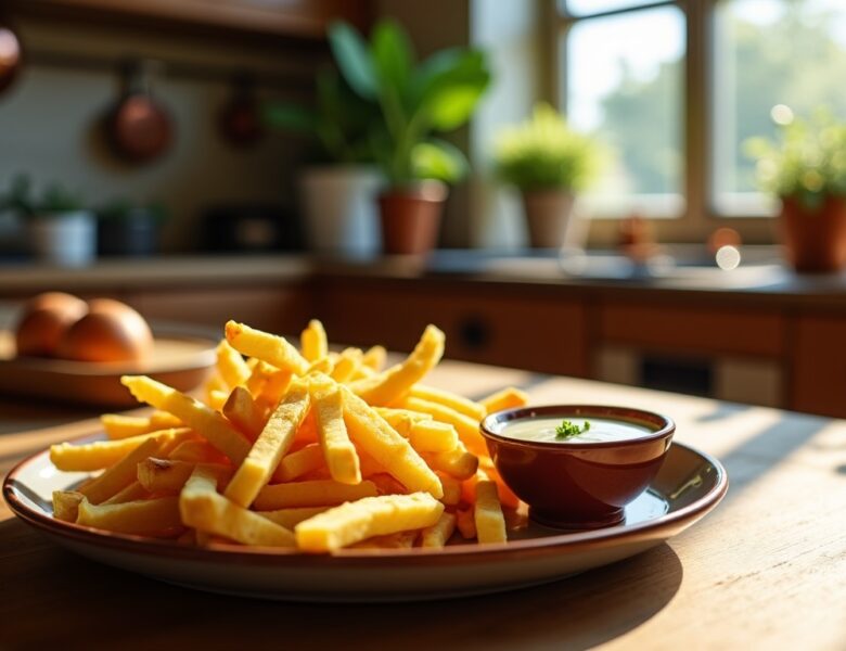 Sauce maison pour pommes de terre frites : une recette simple et express à découvrir