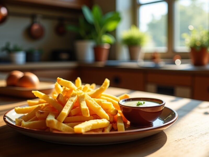 Sauce maison pour pommes de terre frites : une recette simple et express à découvrir