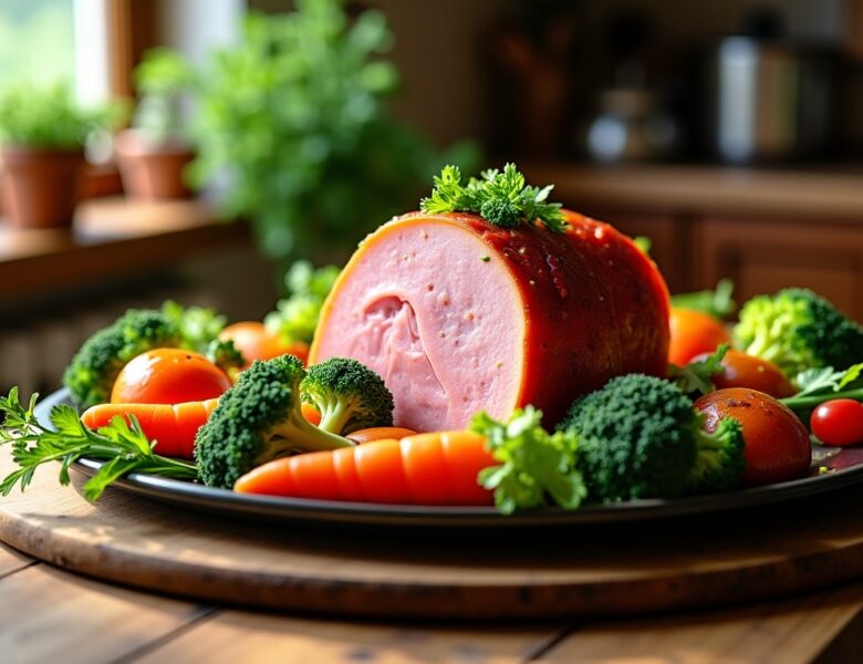 Accompagnements de légumes simples et savoureux pour jambon en croûte