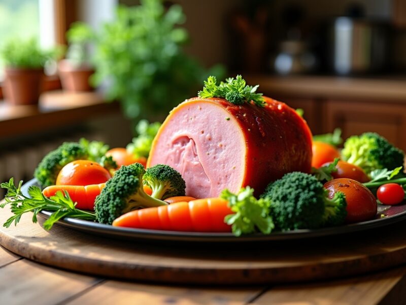Accompagnements de légumes simples et savoureux pour jambon en croûte