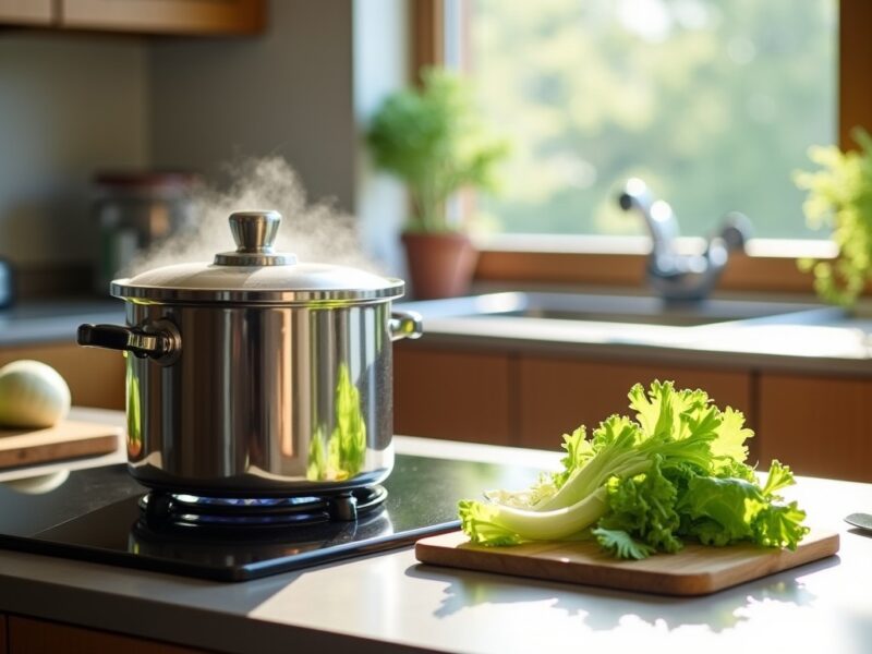 Cuisson rapide du chou vert à la cocotte-minute : astuces et temps idéaux pour réussir