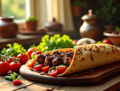 Kilocalories du kebab : décryptage des calories dans un kebab traditionnel