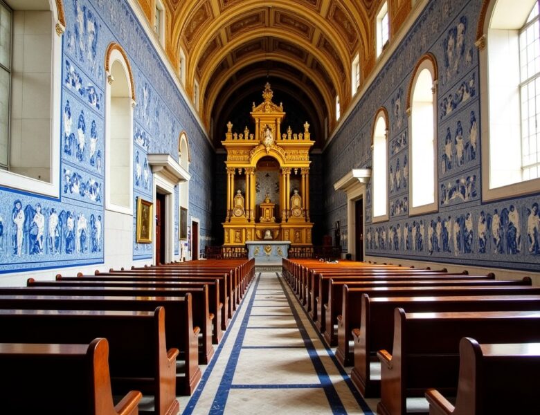 Émerveillement à l&rsquo;Église du Carmo à Porto : exploration historique et splendeur des azulejos baroques