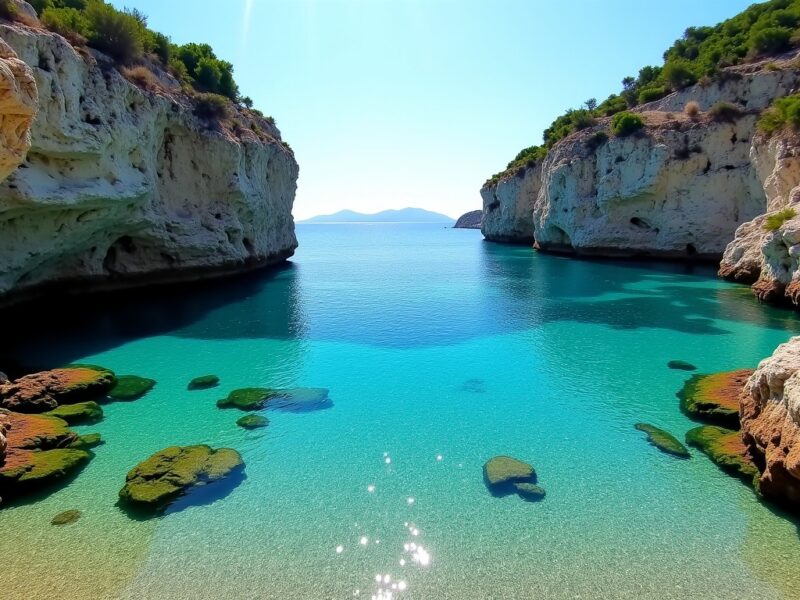Limnionas Beach à Zante : une crique secrète idéale pour la baignade et le snorkeling