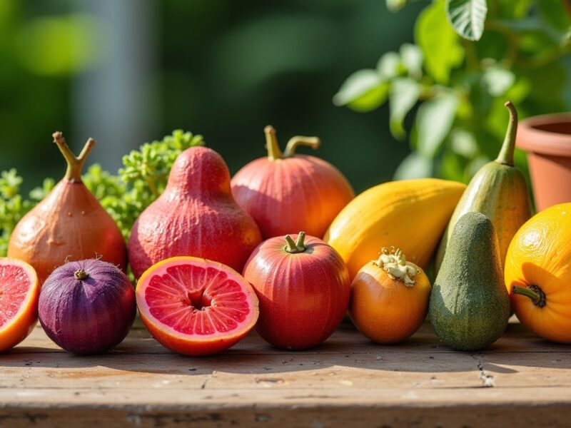 Aliments en U : découvrez la liste complète des fruits et légumes insolites