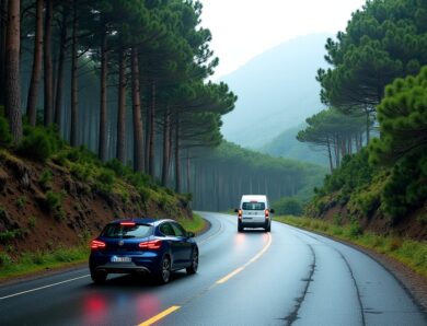 Webcam Vizzavona : Suivez en Direct le Trafic et la Météo RT20 en Corse