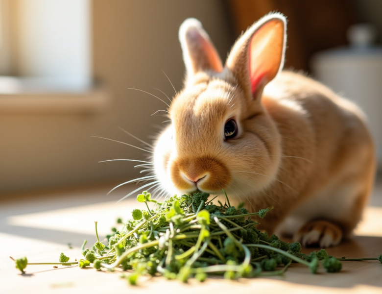 Passer au foin de Crau AOP pour son lapin : méthode en 5 étapes