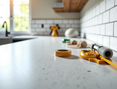 Rénover sa cuisine : méthode complète en 8 étapes avec plan de travail et carrelage mural