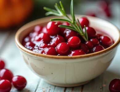 Sauce aux canneberges express : recette facile et astuces incontournables
