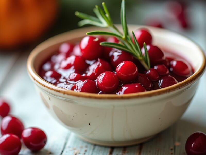 Sauce aux canneberges express : recette facile et astuces incontournables