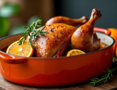 Délicieuse recette express de canard à l&rsquo;orange en cocotte pour un repas réussi