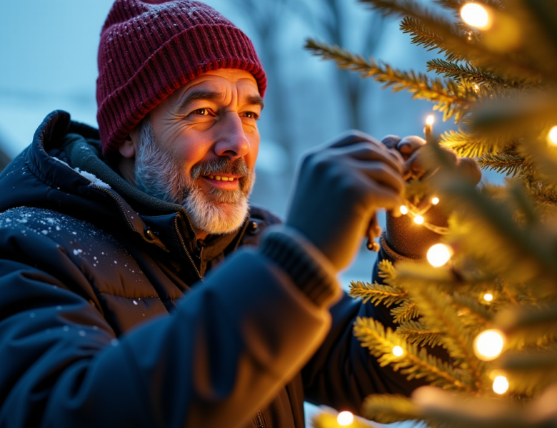 Installer sa décoration de Noël lumineuse : méthode en 7 étapes