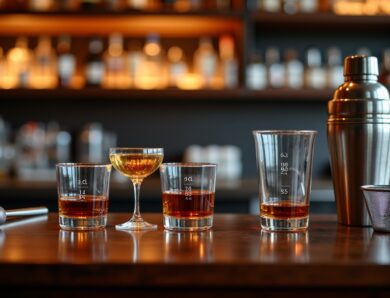 Guide pratique des doses d&rsquo;alcool en cl pour bar et cocktails