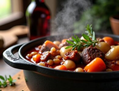 Civet de sanglier : recette traditionnelle au vin rouge, simple et savoureuse