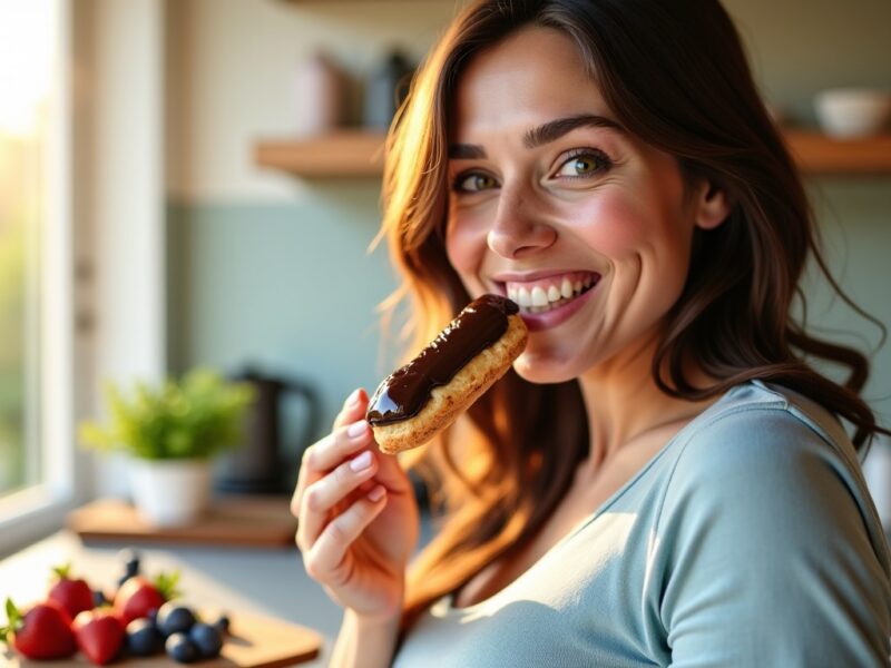 Éclair au chocolat pendant la grossesse : astuces pour savourer sans risque