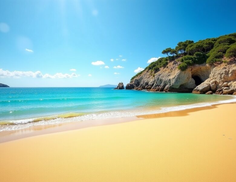 Découvrez la Plage du Grand Sperone en Corse : sable doré et eaux translucides