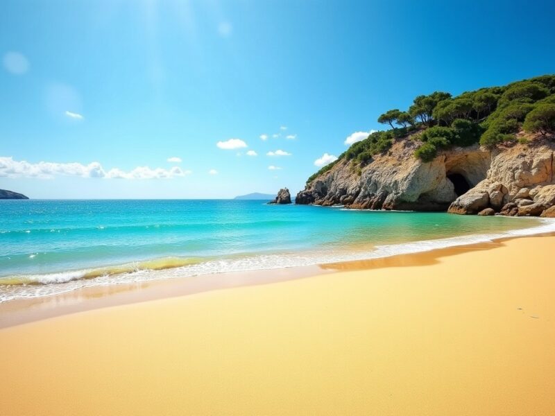Découvrez la Plage du Grand Sperone en Corse : sable doré et eaux translucides