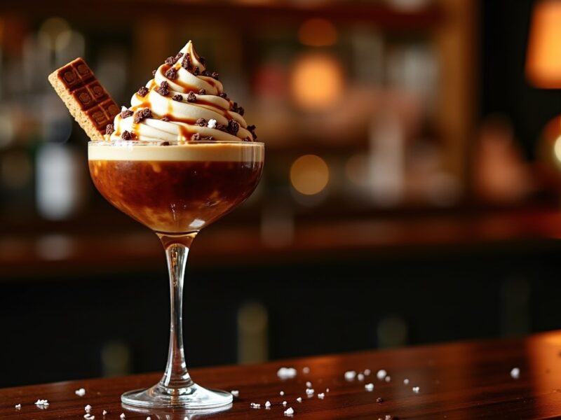 Cocktail gourmand au goût Twix : une recette simple et délicieusement sucrée à découvrir