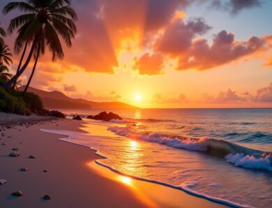 Heures de la nuit en Martinique : à quel moment le soleil se couche-t-il ?